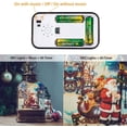 thumbnail image 4 of Christmas Musical Snow Globe Lantern with Santa Claus Swirling Water Glittering Home Decoration and Gift, 4 of 6