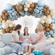 thumbnail image 4 of Kit con forma de arco para globos Saratimtou, 146 unidades, azul polvoriento y marrón, 4 of 7