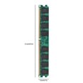 thumbnail image 4 of Module de mémoire RAM DDR2 2 Go 667 MHz PC2-5300 pour ordinateur de bureau, 240 broches, conçu pour AMD, 4 of 4