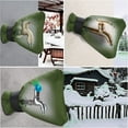 thumbnail image 5 of Comefolife Outdoor Faucet Covers for Winter, Outside Garden Hose Bib Covers for Winter Freeze Protection Pipe Insulation Reusable Water Resistant Insulation Spigot Cover, Green (5.91*8.27IN,4PC), 5 of 7