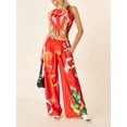 thumbnail image 6 of Liacowi Women Vintage Pants Set Graphic Print Sleeveless Tank Tops and Loose Fit Pants Outfits Summer 2 Piece Loungewear, 6 of 9