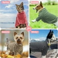 thumbnail image 3 of EIMELI 4 Pack Dog Knitted Sweater Dog Clothes for Small Medium Dogs  Warm Soft Puppy Kitten Dog Sweaters for Boy Girl Pet in Winter  Pet Cat Clothes Outfits Cold Weather Pullover for Chih, 3 of 6