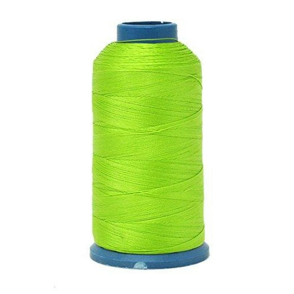 Mandala Crafts Bonded Nylon Thread for Sewing Leather, Upholstery, Jeans and Weaving Hair; Heavy-Duty; 1500 Yards Size 69 T70