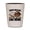 White/Black, variant on CafePress - Noplacelikehome Copy - White Shot Glass, Unique and Funny Shot Glass