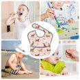 thumbnail image 6 of Bingfone Mess-Proof Baby Bib - Waterproof Bib for Baby Boy or Girl with Food Catcher Pocket, Unisex-Star Cute Dog, 6 of 6