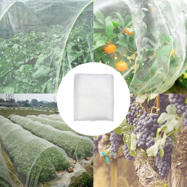 pitrice Filet de Protection contre les Insectes Couverture de Cultures Finition Soignée Légumes Multifonctionnel Fleurs Rangée Fournitures de Jardin 2*3 m 2.5*3 m