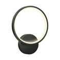 thumbnail image 1 of Artika Solis Modern Black LED Wall Light Indoor Outdoor Accent Lighting, 1 of 1