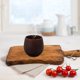thumbnail image 5 of Vaso de sake, taza de café, taza de espresso, tazas de capuchino, tazas para beber vino, té, tronco de madera maciza, 5 of 6
