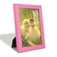 thumbnail image 5 of Grooved 6 in. x 8 in. Pink Picture Frame Set (Set of 4), 5 of 6