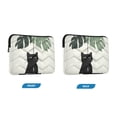 thumbnail image 7 of FORMRS 15"-15.6" Laptop Sleeve Protective Case Soft Carrying Quilted Computer Bag Cover, Black Cat Umbrella, 7 of 7
