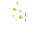 thumbnail image 3 of Flores artificiales Flores falsas Flores de imitación Set de regalo para mujeres Decoraciones de huevos de Pascua Adornos de perlas para árbol Decoraciones de flores y bayas artificiales Esquejes de m, 3 of 6