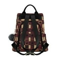 thumbnail image 2 of FORMRS Women's Travel Backpack Purse Anti-Theft Hidden Pockets Casual Shoulder Bag, Star Spangled Squares, 2 of 7