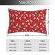 thumbnail image 2 of Balery Christmas Santa Cartoon Snowman A Funda de Cojín Estampada, Regalos para Mujeres, Regalos de Amor para Ella, Regalos para Novia o Esposa, Funda de Almohada-14"x20", 2 of 6