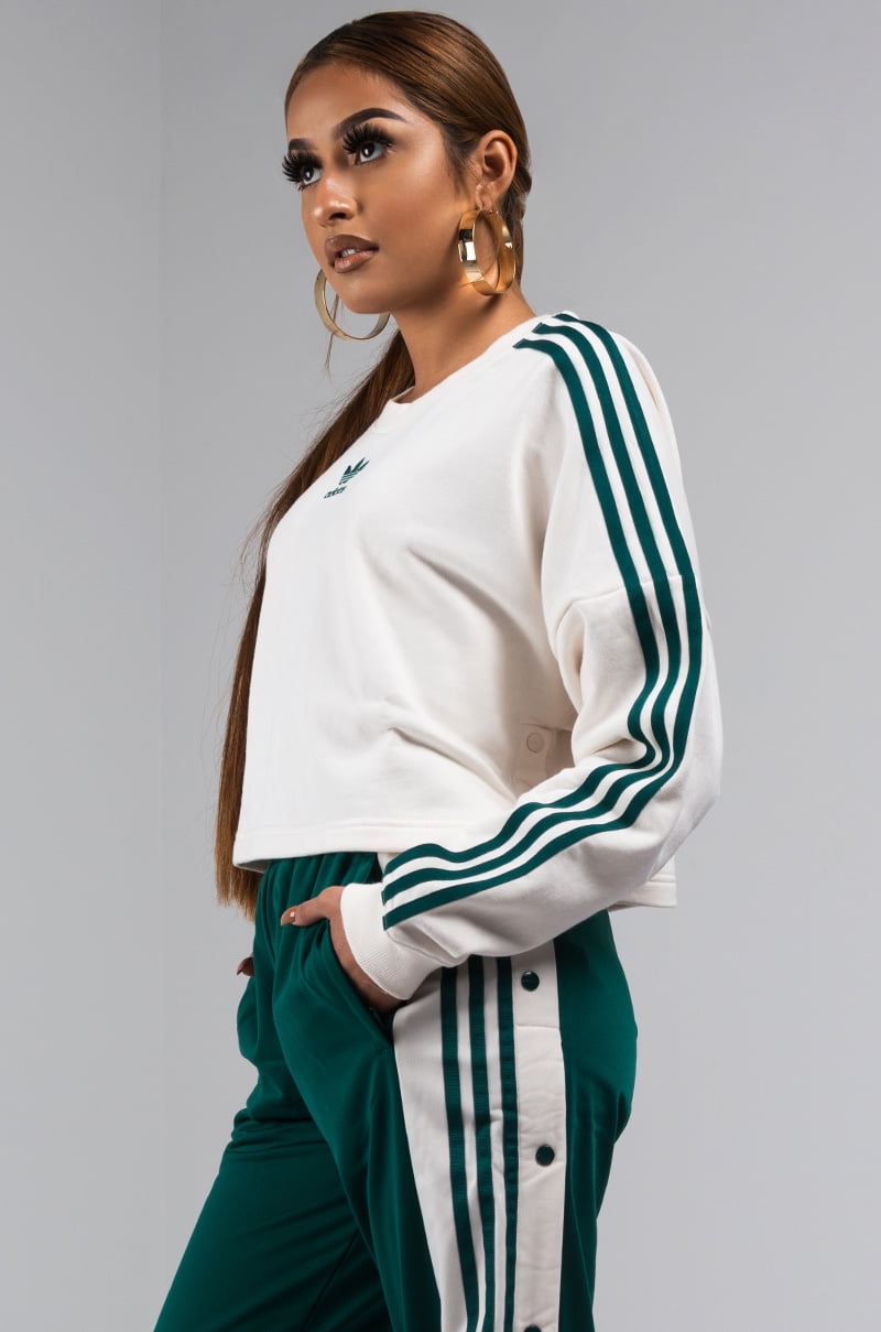 adibreak cropped sweatshirt