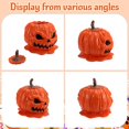 thumbnail image 5 of Halloween Pumpkin Snack Bowl Melting Skull Bowl With Lid For Indoor L, 5 of 5