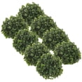 thumbnail image 1 of TABLZONE 8Ud Bola Decorativa De Césped Simulado Verde Para Colgar En, 1 of 6