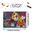 thumbnail image 2 of Halloween De 1000 Piezas, Rompecabezas De Papel De Halloween, Rompecabezas De Castillo De Calabaza, Juego Educativo, Juguete, El Mejor Regalo Para Amigos Y Familiares Eigraketly HA046704-02, 2 of 6