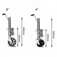 thumbnail image 7 of funtasica Boat Trailer Jack 1500 pound Trailer Jack with Wheel Supplies Tool Easy to Use Stable Ergonomic Handle for Boat Automotive 6in DoubleWheel 64cm, 7 of 7