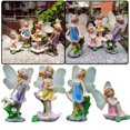 thumbnail image 2 of Flowerpots with Dish Ceramic, Flower Home Pot Decoration Crafts Flower Creative Decoration Home Decor, Flower Pots, 2 of 9