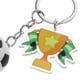 thumbnail image 2 of Llavero creativo de fútbol para bolsos, elegantes llaveros de fútbol, llaveros de fútbol únicos, delicados llaveros colgantes para bolsos, regalos de fiesta., 2 of 6