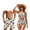 Bats, variant on Couples Matching Swimsuit Summer Swimwear Hippy Daisy Women 2 Piece Bikini Sets High Waisted Criss Cross Adjustable Straps Swimwear Mens Swimming Trunks with Pockets & Drawstring