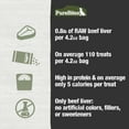 thumbnail image 5 of PureBites Beef Freeze Dried Dog Treats, 1 Ingredient, 4.2oz, 5 of 6