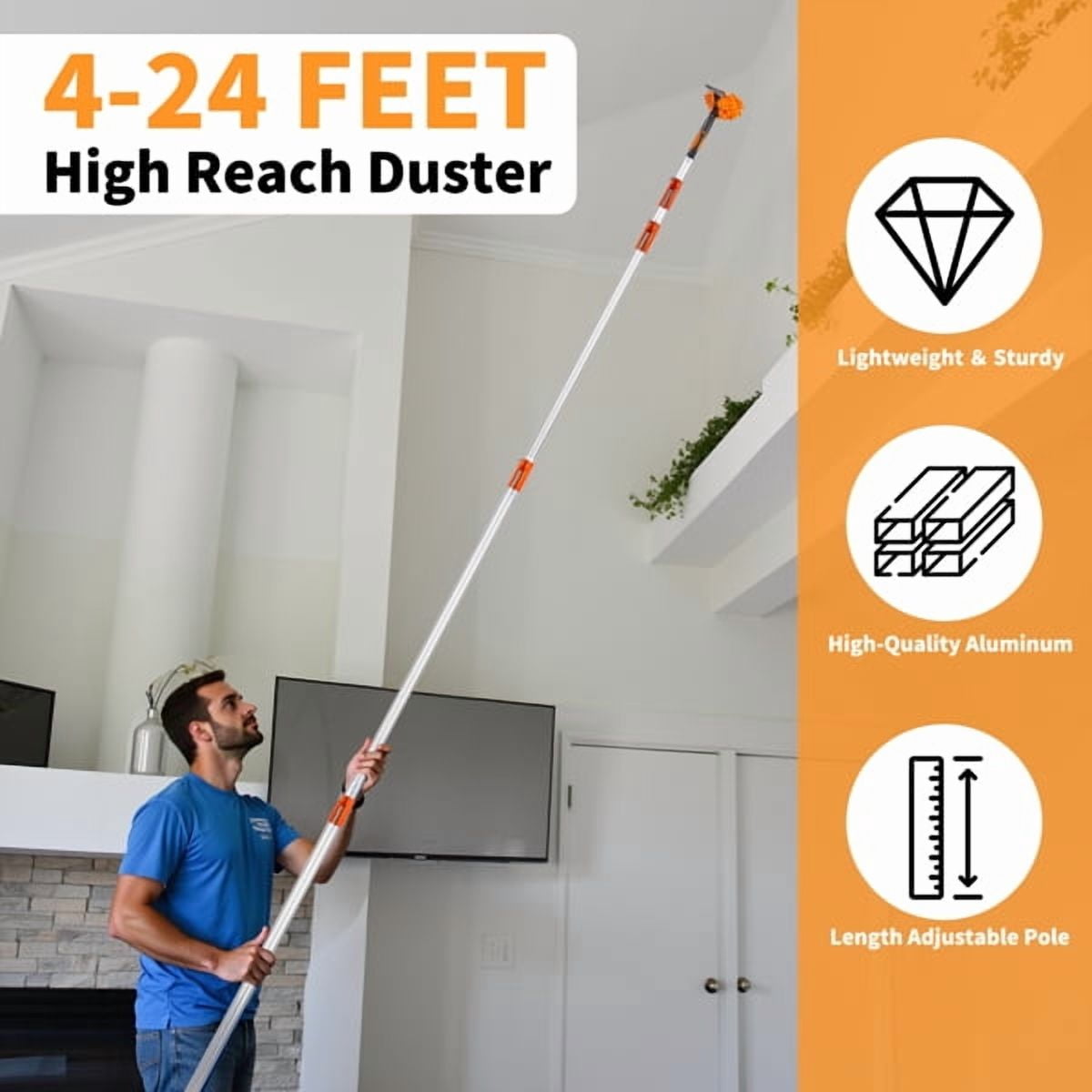 4-24FT High Reach Duster Kit