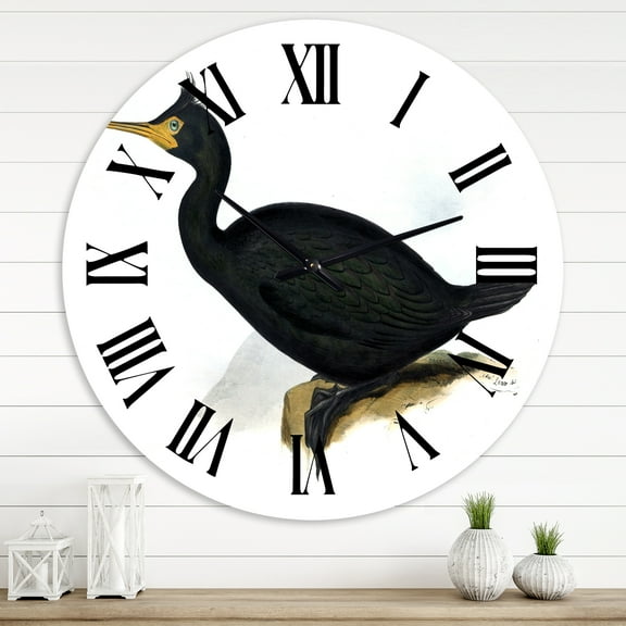 Designart 1 in Quartz Traditional Wall Clock