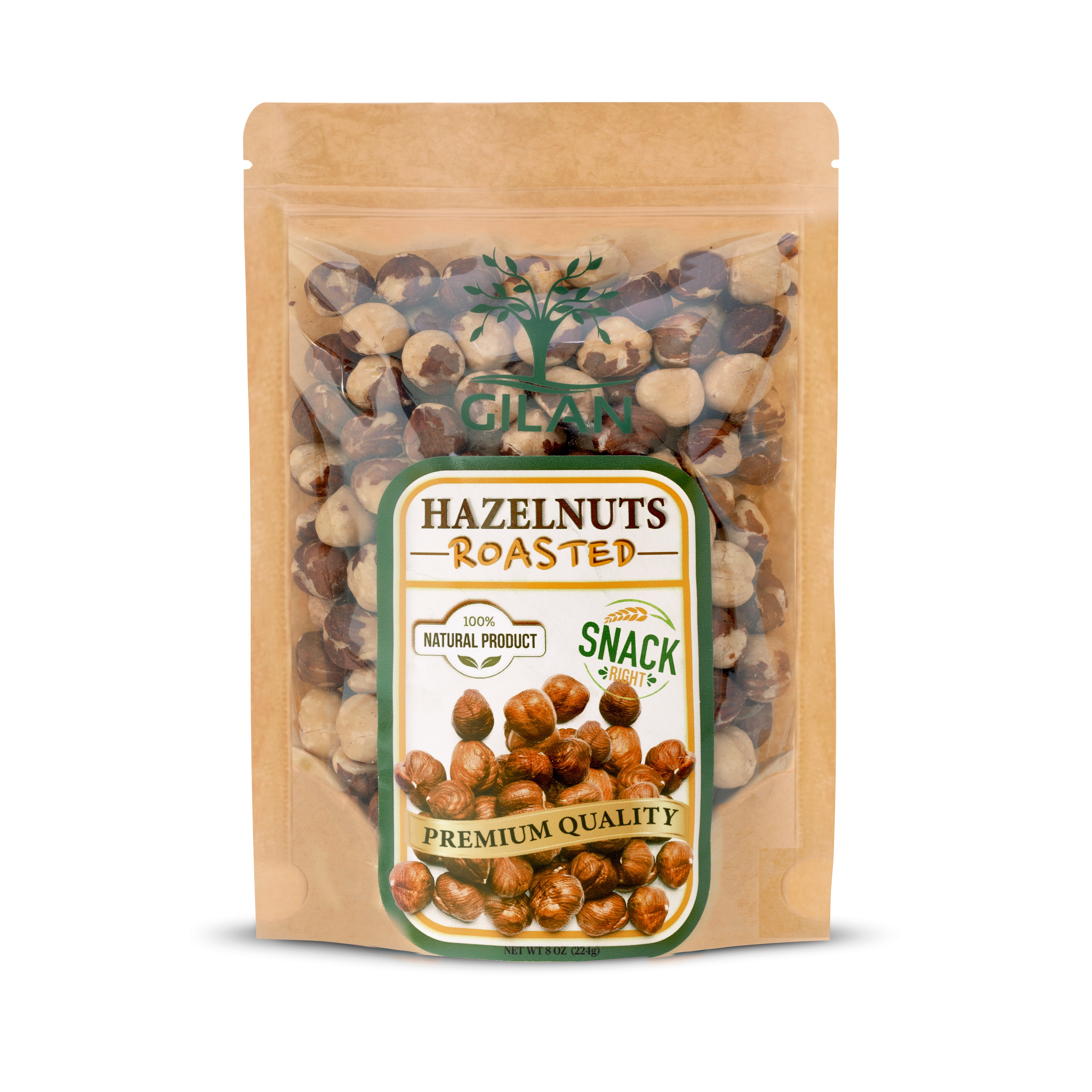 Gilan Roasted and Salted Nuts Variety Pack, 31 oz, 4Ct