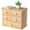 Natural Oak, variant on Oak Desk Organizer with Drawers, Durable Wooden Desktop Storage Box with Metal Handles & Non-Slip Silicone Pads, 4 Drawer Tabletop Organizer for Office, Bedroom, Bathroom, Vanity, and Makeup – Walnut