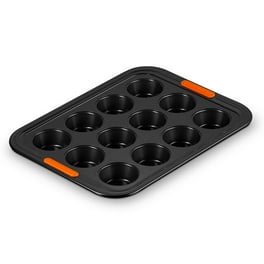 24+Compartment+Aluminum+Muffin+Pan+w%2f+Non-Stick+Coating