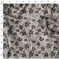 thumbnail image 4 of Soimoi Floral Print, Silk Fabric, Decor Sewing Fabric by The Yard 42 Inch Wide,Decorative Fabric for Shirts Suits Ties, Beige, 4 of 6