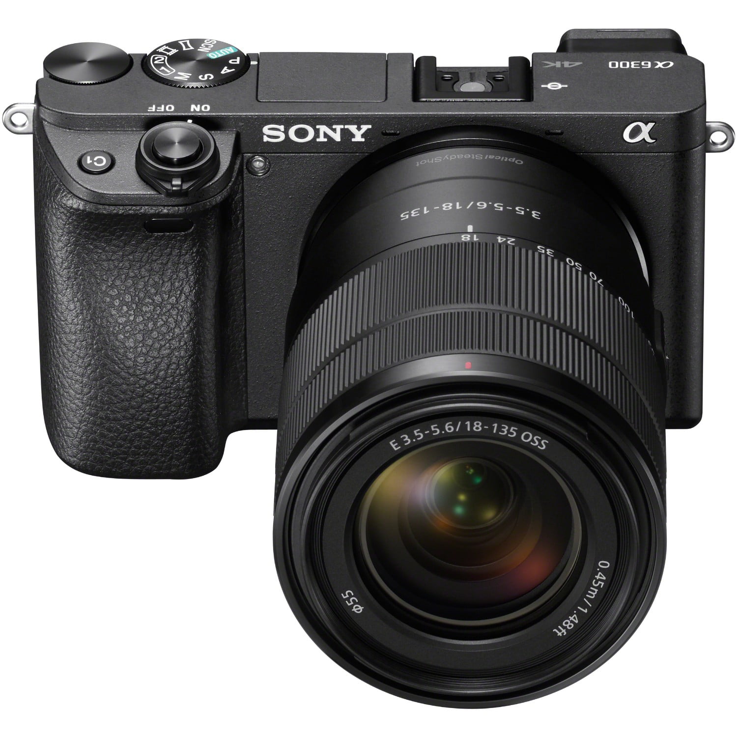 Sony Alpha a6300 4K Mirrorless Camera Body w/ 18135mm Lens (Black)