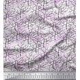 thumbnail image 1 of Soimoi Rayon Fabric Dry Tree Print Sewing Fabric Yard 56 Inch Wide, 1 of 3