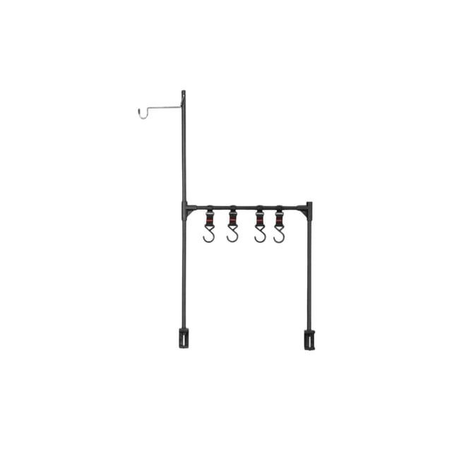 Grill Rack for Outdoor Grill Portable Aluminum Alloy Barbecue Grill Tableside Hanging Rack Multi-Layer Accessory Cutlery Rack