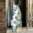 thumbnail image 3 of JULMCOMO Women's Jumpsuits & Overalls Summer Fashion Overalls Wide Leg Bib Overall Floral Print Womens Pants with Pockets, 3 of 3