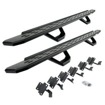 Go Rhino 6961508720PC RB30 Running Boards with Mounting Brackets, 2 Pairs Drop Steps Kit For Ford 04-14 F-150 Fits select: 2004-2014 FORD F150