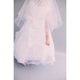 thumbnail image 4 of Big Girls' First Communion Lace Trim Tulle Wedding Flowers Girls Dresses Ivory Size 8, 4 of 5