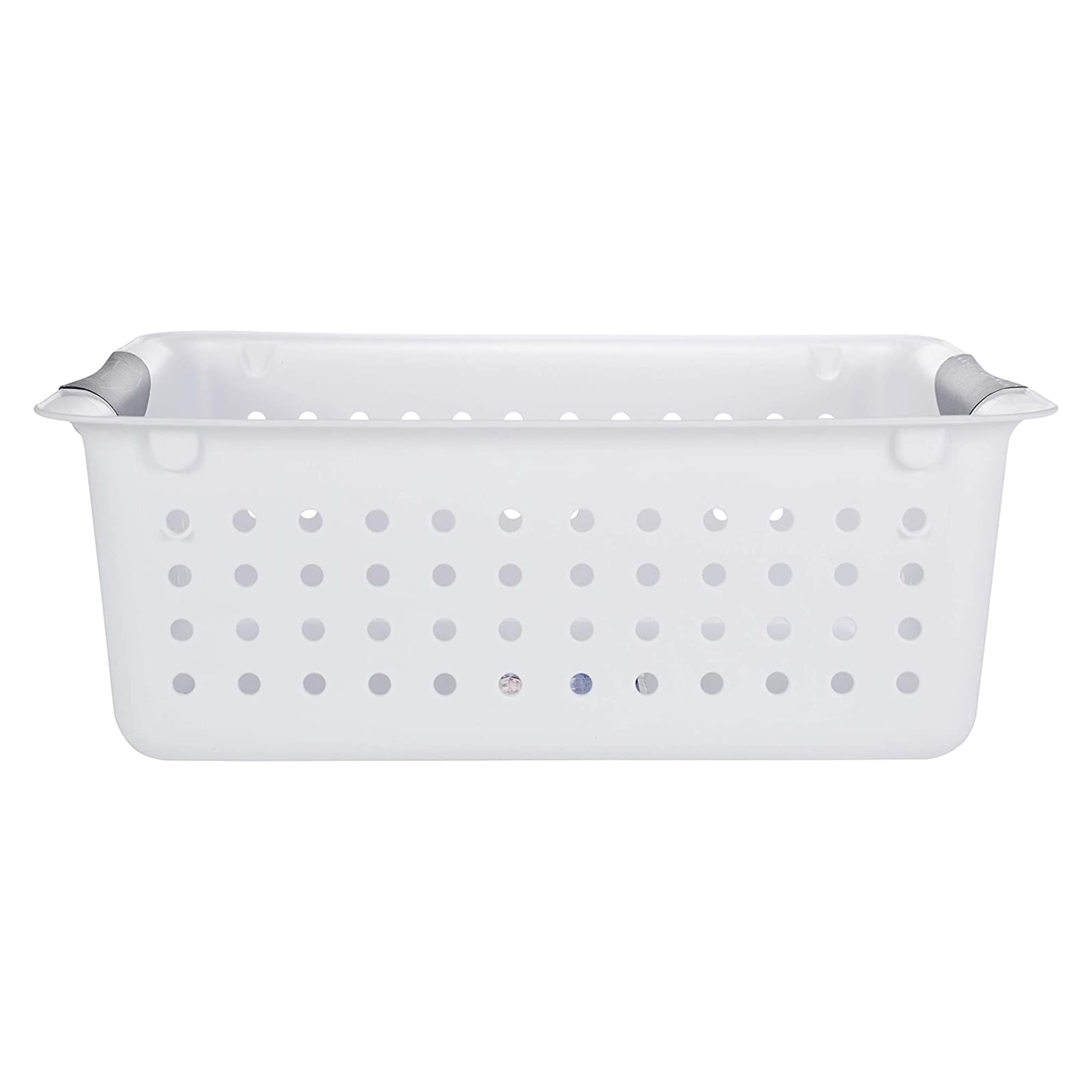 Sterilite White Small Ultra Basket Durable Plastic Storage Organizer, (12  Pack), 12 Pack - Kroger