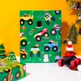 thumbnail image 3 of Cintas de papel de regalo Monster Truck Christmas de 13,6 m², 3 of 7