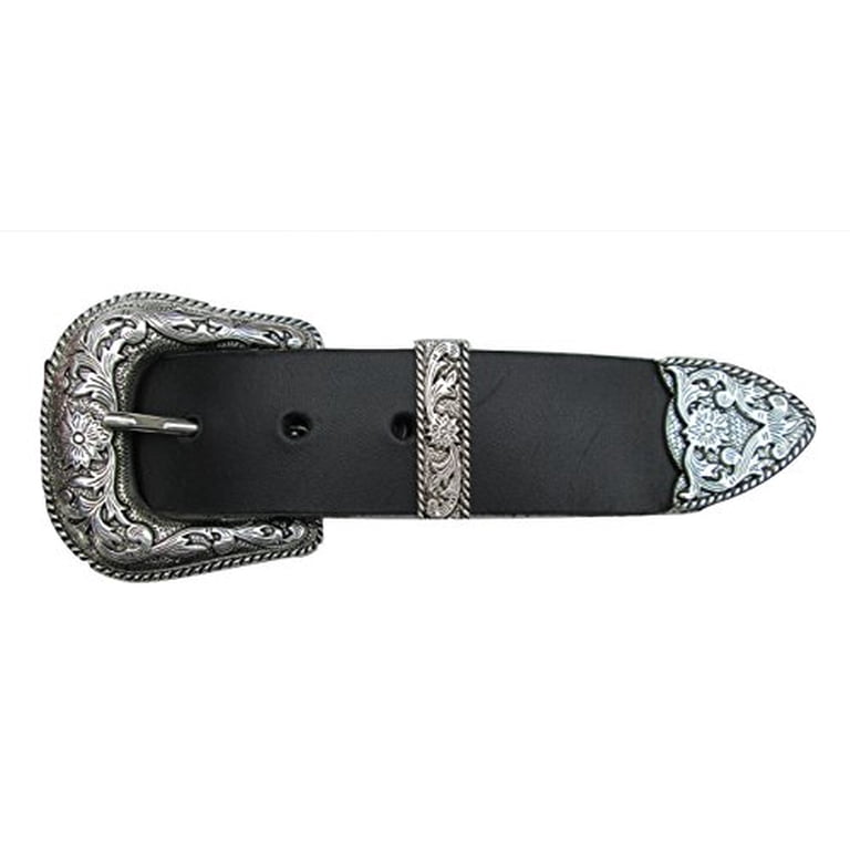 Western Cowboy Belt Set with Removable Buckles PU Leather Strap s-l400.jpg main image 3