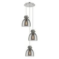 thumbnail image 4 of Innovations Lighting - Newton Bell - 3 Light Cord Hung Pendant In Industrial, 4 of 5