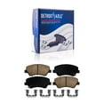 thumbnail image 3 of Detroit Axle - Brake Pads for Hyundai Elantra Coupe GT Veloster Kia Forte Koup Forte5, Front & Rear Ceramic Brake Pads w/ Hardware Replacement, 3 of 7
