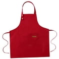 thumbnail image 3 of Delantal de lona Strade Fareast Limited delantal de trabajo con bolsillos rojo 67 cm x 77 cm, 3 of 8