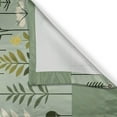 thumbnail image 2 of Ambesonne Monstera Kitchen Curtains, Scandinavian Botanical Art, 55"x39", Pale Green Coconut Fawn, 2 of 3