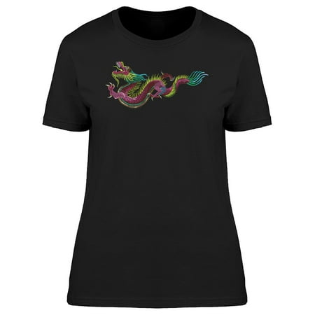 Asian Pink Dragon Tee Women's -Image by Shutterstock