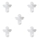 thumbnail image 2 of Ounissouiy Soporte para cepillos de eléctrico Colgador de plástico Montado en la pared Soporte para cepillos de dientes, Tipo insecto, Blanco mariposa blanca 5piezas Ounissouiy CBP169878, 2 of 6