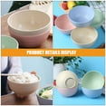 thumbnail image 2 of Raindrops 4Pcs Unbreakable Breakfast Bowls Reusable Oatmeal Salad Bowls Rice Bowls Cereal Bowls, 2 of 7
