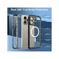 thumbnail image 3 of for iPhone 15 Pro Max 6.7 inch Waterproof Case Magnetic, [Compatible with MagSafe][with Screen Protector][IP68 Underwater][Dustproof] Phone Cover for iPhone 15 Pro Max 6.7" Red, 3 of 7
