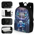 thumbnail image 3 of Undertale Sans Casual Backpack Shoulder Bag Daypack Computer Bag with Pocket High Capacity Schoolbag for Student College, 3 of 8